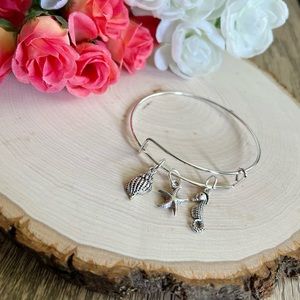 Hand crafted charm bracelet